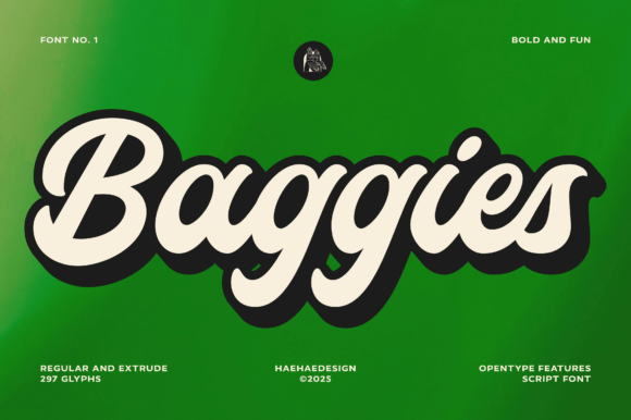 Baggies: The Bold Script Typeface for Handmade Branding