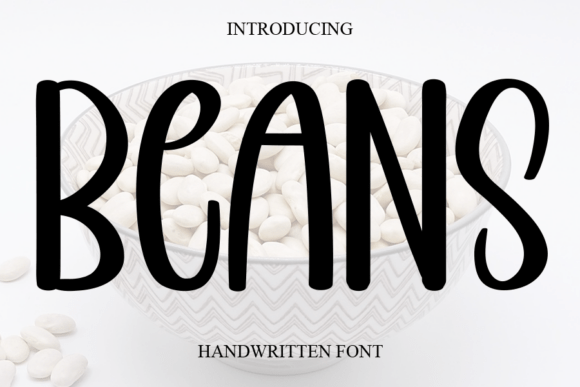 Beans: A Sweet Handwritten Typeface for Editorial Design