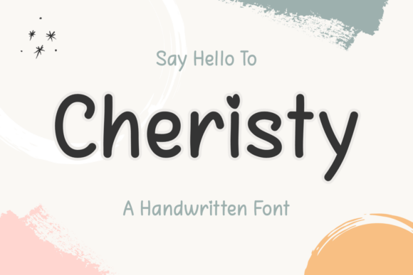 Cheristy: A Modern Script Typeface for Editorial Design