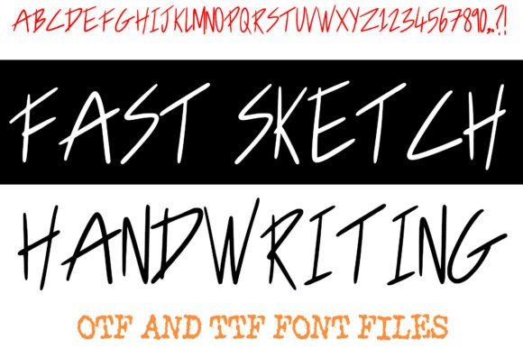 Fast Sketch Handwriting: A Dynamic Typeface for Modern Web Design