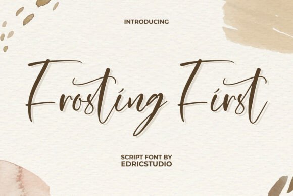 Frosting First: The Script Font That Elevates Campaign Visuals