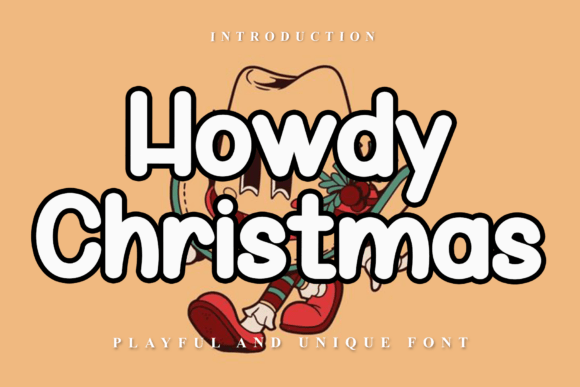 Howdy Christmas Typeface Review: Bold Script for Digital Branding