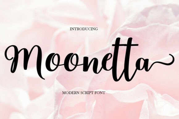 Moonetta: A Luxurious Script Font for Elegant Web Design