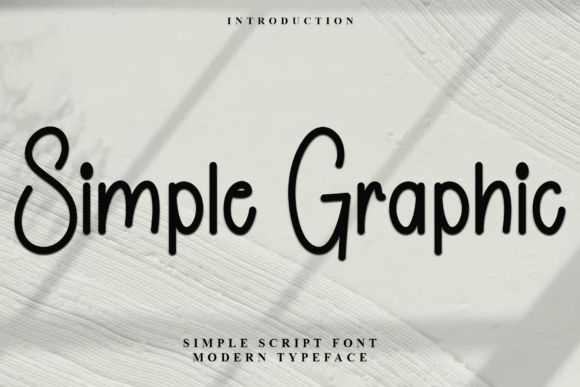 Simple Graphic Typeface: Elevating Editorial Design and Content Branding
