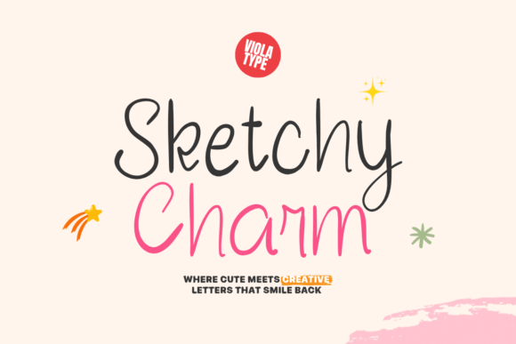 Sketchy Charm Typeface Review: A Playful Handwritten Font for Branding