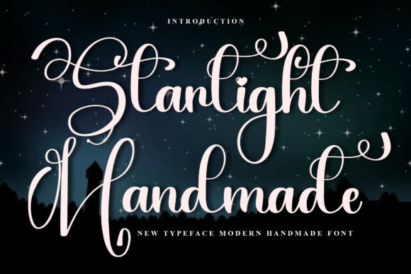 Starlight Handmade: A Festive Typeface for Holiday Branding
