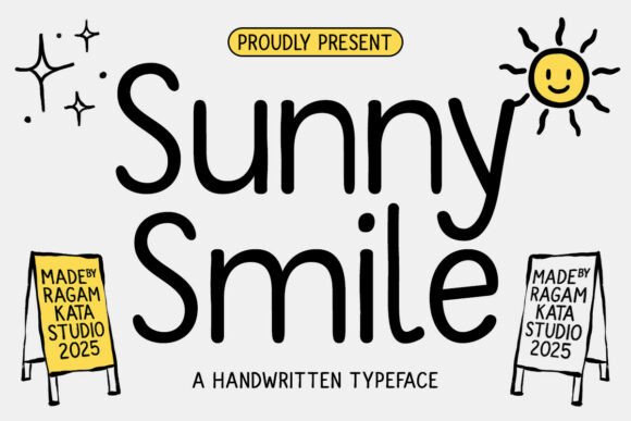 Sunny Smiles: The Handwritten Typeface That Boosts Campaign Joy