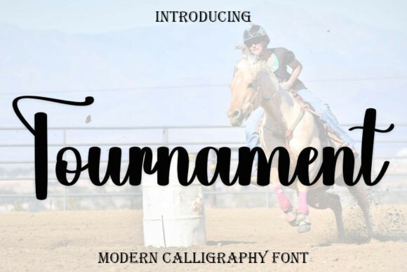 Tournament: The Sweet Handwritten Typeface for Polished Brand Identity