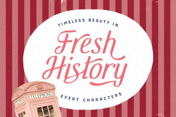 Upgrade Your Brand Identity With Fresh History Typeface