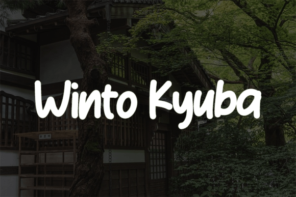 Winto Kyuba: A Modern Typeface for High-Impact Campaigns